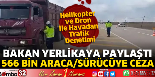566 Bin Araca/Sürücüye Ceza