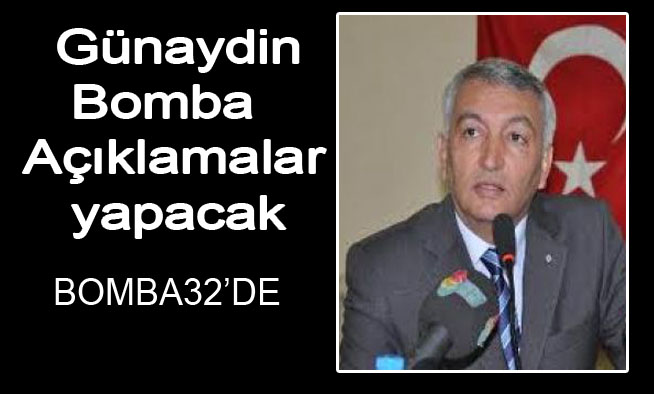 Günaydin, bomba açıklamalar yapacak