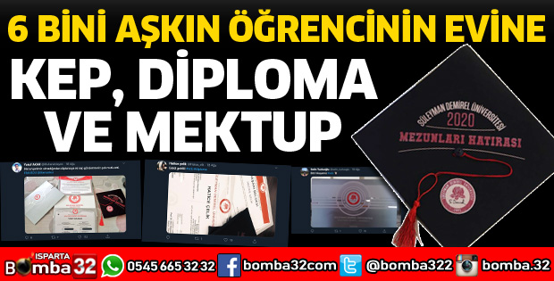 6 BİNİ AŞKIN MEZUN ÖĞRENCİYE SÜRPRİZ