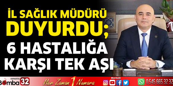 6 hastalığa karşı tek aşı dönemi başlıyor 