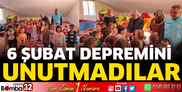 6 Şubat depremini unutmadılar