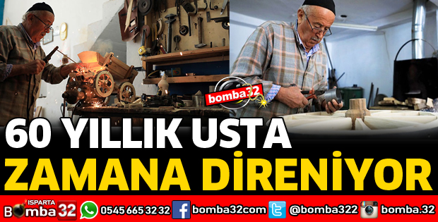 60 YILLIK USTA ZAMANA DİRENİYOR