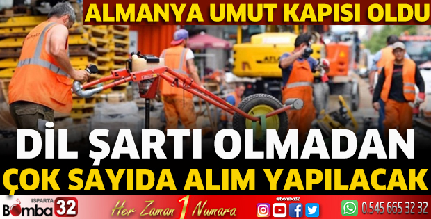Almanya umut kapısı oldu