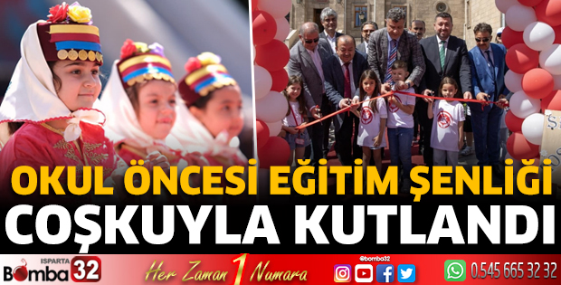 Okul Öncesi Eğitim Şenliği Coşkuyla Kutlandı