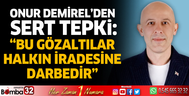 Bu gözaltılar halkın iradesine darbedir 