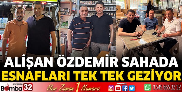 Alişan Özdemir sahada
