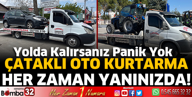 Çataklı Oto Kurtarma Her Zaman Yanınızda!