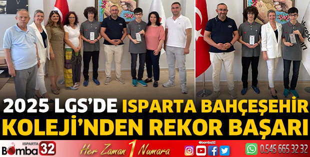 2025 LGS’de Isparta Bahçeşehir Koleji’nden Rekor Başarı