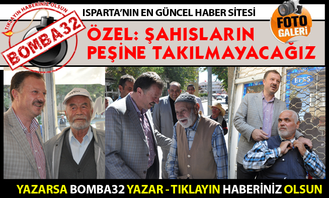 AK PARTİ 1 GÜNDE 3 İLÇEYİ ZİYARET ETTİ