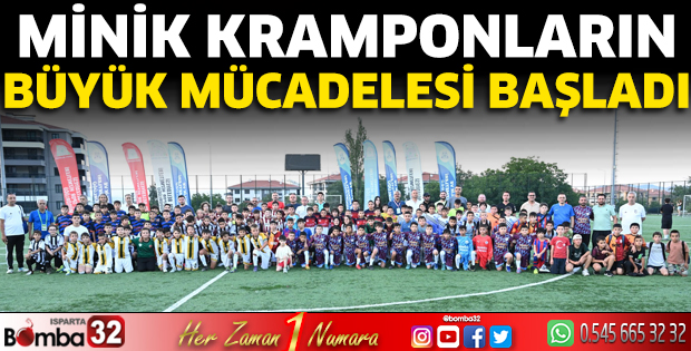 Minik kramponların büyük mücadelesi başladı