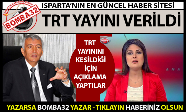 TRT YAYINI TEKRAR VERİLDİ