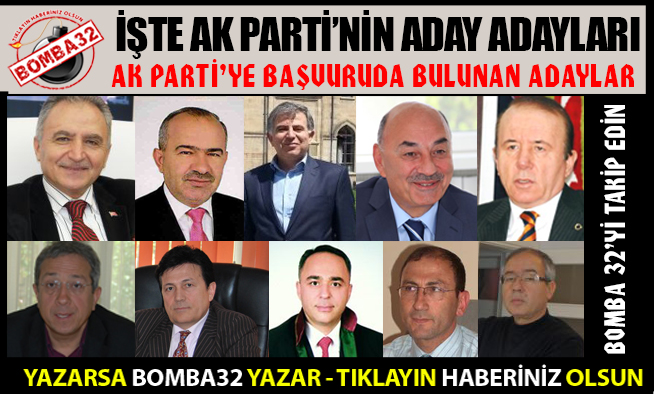 ADAY ADAYLARI İÇİN SON GÜN