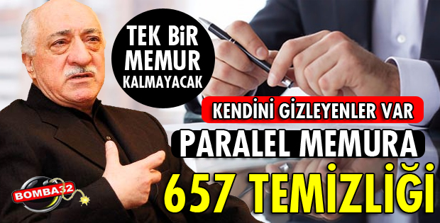 657 TEMİZLİĞİ BAŞLADI!