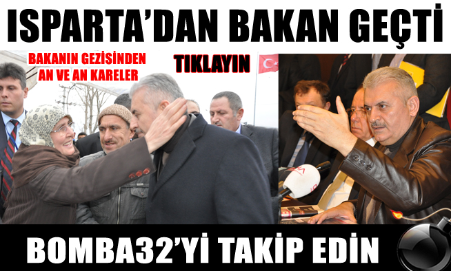 BAKANIN GEZİSİNDEN OBJEKTİFLERİMİZE YANSIYANLAR
