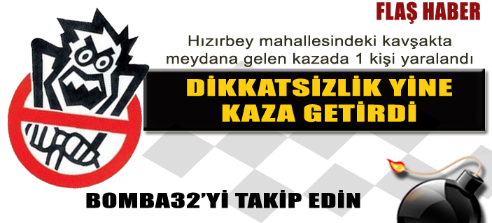 Araçlar kavşakta çarpıştı: 1 yaralı