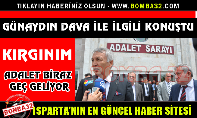 DAHA GÜZEL NETİCE ÇIKSAYDI ISPARTA KAZANACAKTI