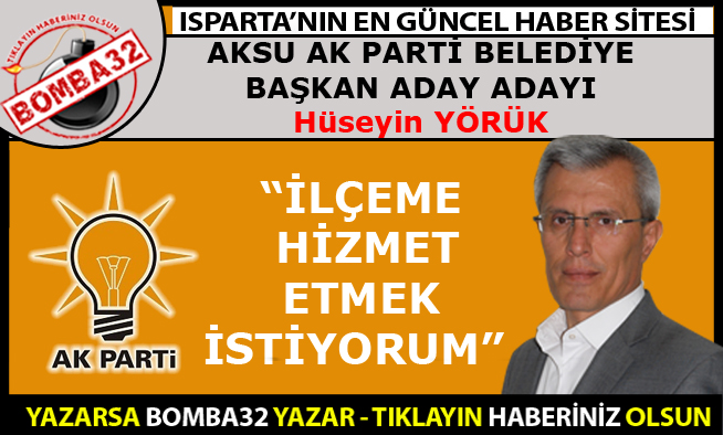 Aksu için elimi taşın altına koydum