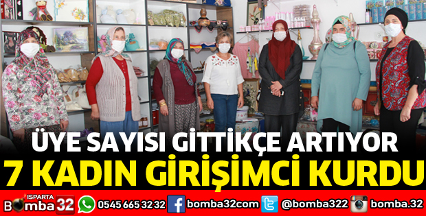 7 KADIN KOOPERATİF KURDU