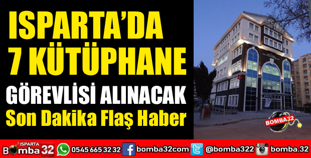 7 KÜTÜPHANE GÖREVLİSİ ALINACAK