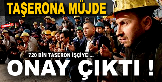 720 bin taşeron işçiye 'devlet güvencesi'yle kadro
