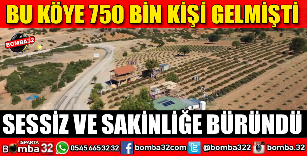 750 BİN KİŞİ GELMİŞTİ ŞİMDİ İSE SESSİZ VE SAKİN