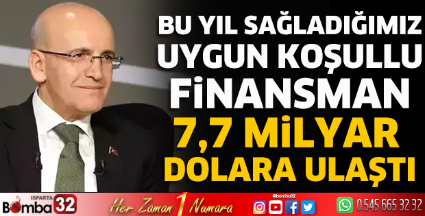 7,7 milyar dolara ulaştık