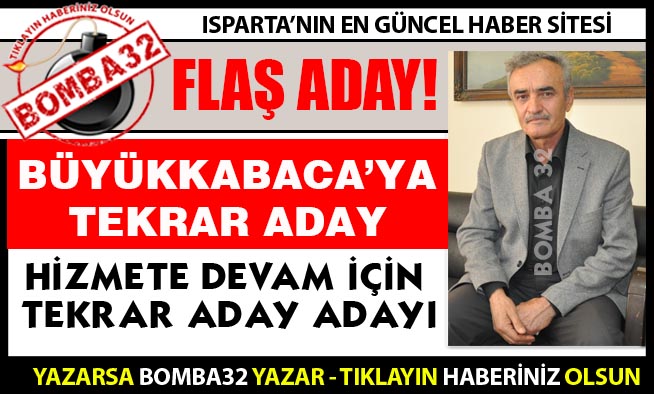 BÜYÜKKABACA TEKRAR BAŞKANINI İSTİYOR
