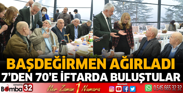 7’den 70’e iftarda buluştular