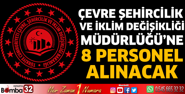 8 personel alınacak