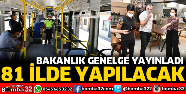 81 İLDE DENETİM YAPILACAK