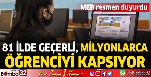 81 ilde geçerli, milyonlarca öğrenciyi kapsıyor