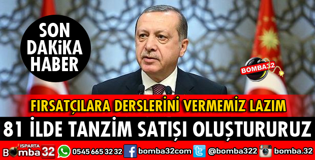 81 İLDE TANZİM SATIŞI OLUŞTURURUZ