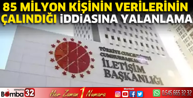 '85 milyon kişinin verilerinin çalındığı' iddiasına yalanlama