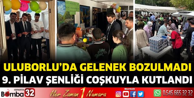 9. Pilav Şenliği coşkuyla kutlandı