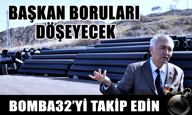 BAŞKAN STOKLADI YAKINDA DÖŞEYECEK...