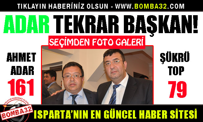 ADAR TEKRAR BAŞKAN