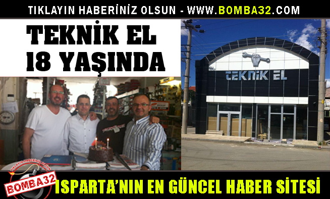 TEKNİK EL 18 YAŞINDA!