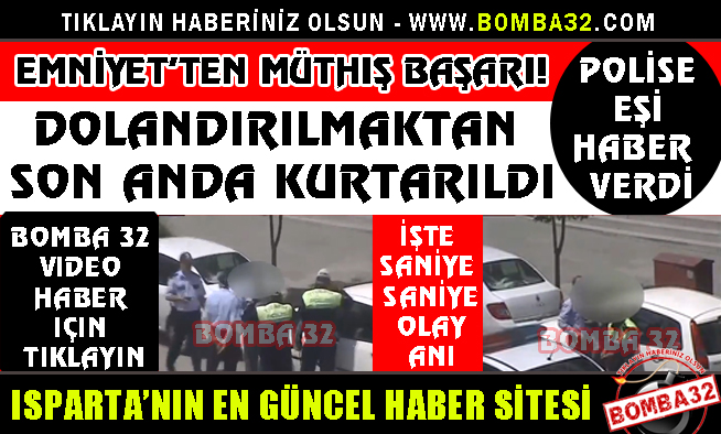 EMNİYETTEN MÜTHİŞ TAKİP...