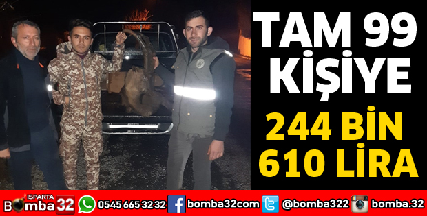 99 KİŞİYE CEZA YAĞDI