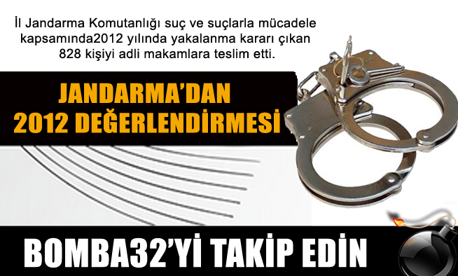 Jandarma 828 Kişiyi Yakaladı