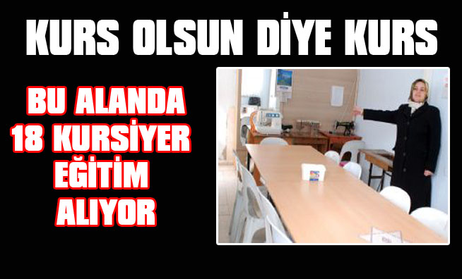 YUH ARTIK! 20 METREKARE YERDE 18 KURSİYER...