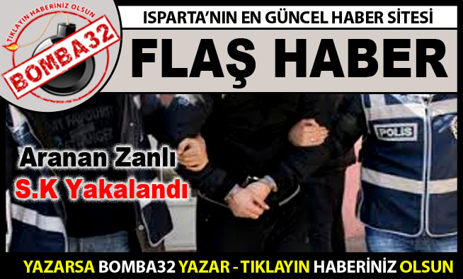Aranan Zanlı Yakalandı
