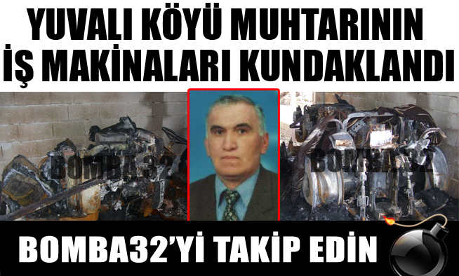 GARAJI ATEŞE VERDİLER