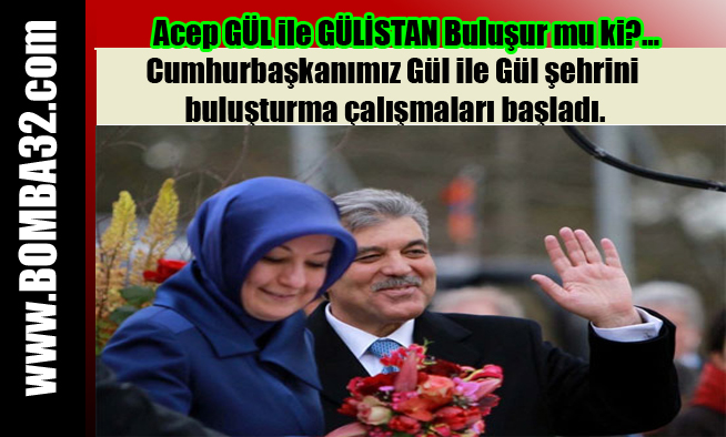 Acep GÜL ile GÜLİSTAN Buluşur mu ki?...