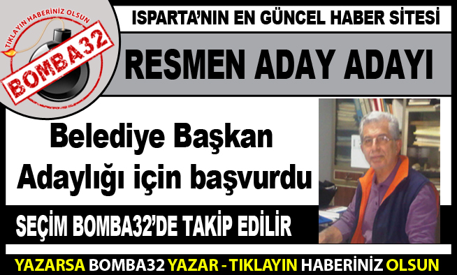 HALICI BELEDİYE BAŞKAN ADAY ADAYI...