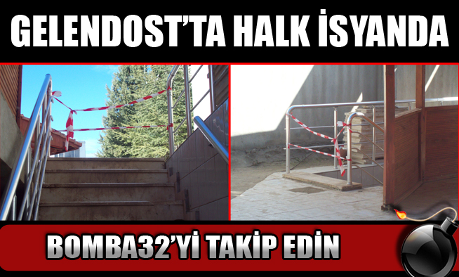 Gelendost Belediyesi halkı mağdur ediyor