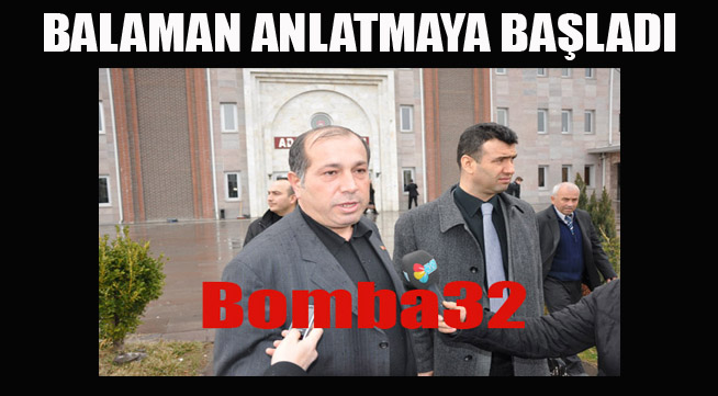 BALAMAN ANLATMAYA BAŞLADI