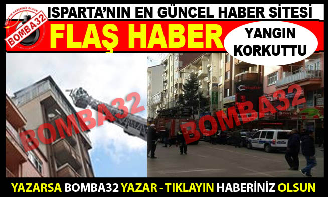 6 MART CADDESİNDE YANGINI !