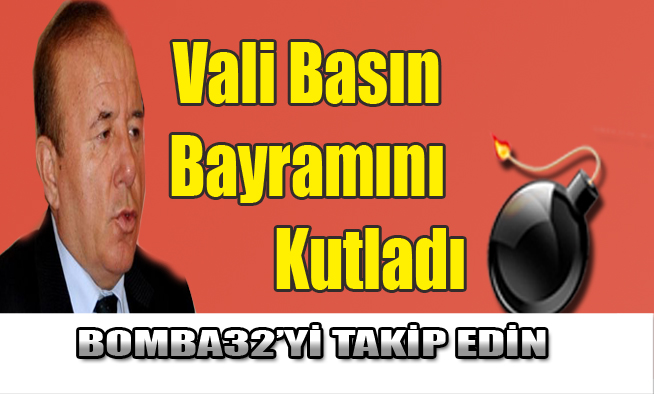 Vali, Basın Bayramını Kutladı