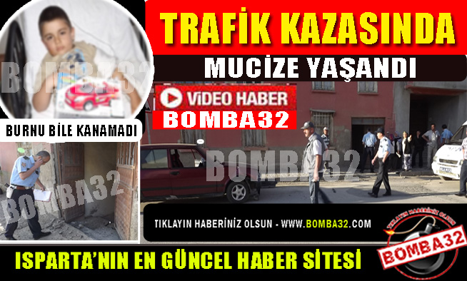 BURNU BİLE KANAMADI